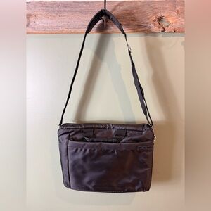 ASUS Black Laptop Shoulder Bag with Front Pocket